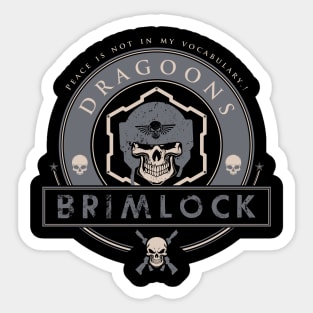 BRIMLOCK - CREST EDITION Sticker